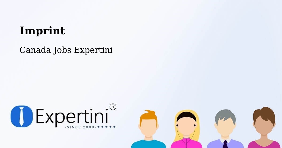 Imprint – Rivière Du Loup - Canada Jobs Expertini